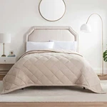 Serta Down Alternative Blanket, Linen; Twin 100% Cotton Sateen Fabric Comfort. Fixed Price $61.18.