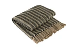 Park Designs Black & Tan Cable Throw Blanket. Fixed Price $43.99.