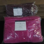 Tommy Hilfiger Modern American Bath Towel, 30 X 54" Tawny Port Raspberry 2PC. Fixed Price $29.99.