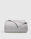 Nwt Quince Luxury Organic Cotton Bed Blanket Full Queen Silver Sold Out Online. Fixed Price $68.00.