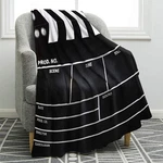 Movie Clapboard Gifts Throw Blanket, Theater Home Film Cinema Decor Ide.... Fixed Price $33.64.