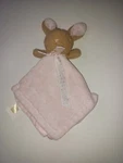 Pink Bunny Lovey Spittle Towel Baby Blanket Rattle My First Easter Dan Dee. Fixed Price $19.91.