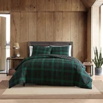 - Queen Duvet Cover Set, Reversible Cotton Bedding With Matching Shams, Plaid Ho. Fixed Price $112.99.