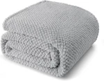 Whale Flotilla Size Fuzzy Fleece Blanket For KING(90X104 In), Light Grey. Fixed Price $47.62.
