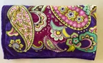Vera Bradley "heather Paisley" Fleece Throw Blanket 80" X 50" Sale!. Fixed Price $22.99.