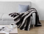 Christian Siriano 60" 70" Black Ombre Oversized Luxury Fauxfur Filledthrow. Fixed Price $59.80.