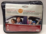 Road Pro 12-VOLT 12V Polar Fleece Heated Blanket Car Truck Trip Xl 58" 42.5". Fixed Price $19.49.