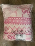 New Victoria Secret Pink X Love Shack Fancy Fleece Sherpa Bow Dog Throw Blanket. Fixed Price $124.99.