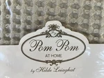 Pom Home Hilde Leiaghat Zuma Twin Waffle Weave Blanket 100% Cotton Mist. Fixed Price $65.00.
