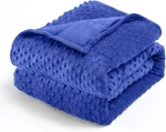 No Shipping Only Local Pick Up Wemore Minky Dot Weighted Blanket Soft Cozy 80X90. Fixed Price $45.00.