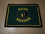 Baylor University Bears Logo Cotton Woven Stadium Throw Blanket Nation. Fixed Price $29.99.