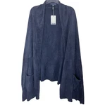 Barefoot Dreams Blue Blanket Wrap Cardigan Sweater 1X Cozy Chic Ultra Lite Nwt. Fixed Price $39.99.