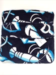 Vera Bradley Fleece Travel Blanket Pillow 45 X 60 Shore Enough Pattern Blue New. Fixed Price $37.95.