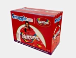 Snuggie Skittles Candy Bar 71 X 54" Super Soft Fleece Blanket That Has Sleeves. Fixed Price $32.88.