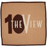 Abc Tv The View 10 Yr Anniversary Knit Blanket Throw Barbara Walters Collection. Fixed Price $120.00.