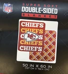 New Nfl Kansas City Chiefs Plush Throw 50X60 Super Soft Pegasus Sports #1008. Fixed Price $24.99.