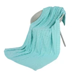 Sinogem Acrylic Throw Blanket, Green, 51" X 67". Fixed Price $28.95.
