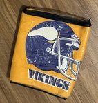 Minnesota Vikings Helmet Gold Nfl Stadium Blanket 60 X 45 Northwest Woolen. Fixed Price $10.00.