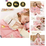 Weighted Blanket 3 Lbs, Ultra Cozy Minky Fleece And Cotton Sided With Cartoon.... Fixed Price $50.39.