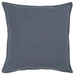 Rizzy Blue Single-color Knife Edge Flat Transitional Throw Pillow Solid T05678. Fixed Price $60.00.