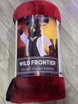 Frontier Wilderness Disco Bear Throw Blanket 50X60 New. Fixed Price $15.95.