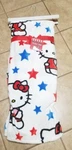 Sanrio Hello Kitty Fourth Of July Red/white/blue With Stars 60 X 70 Inch Blanket. Fixed Price $40.00.