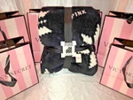 Victorias Secret Pink Fleece Blanket Fairisle Super Soft Lightweight. Fixed Price $31.31.