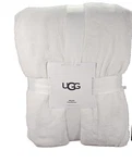 Ugg Novah Snow King Size Bed Blanket White 110" X 96" Soft New With Tag. Fixed Price $157.77.