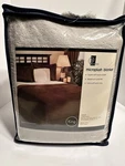 Suntex Microplush King Blanket Gray Extra Soft Polyester 108X90 Machine Washable. Fixed Price $25.00.