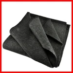 51"X 80" Multipurpose Gray Blanket - 50% Wool, Lightweight 2 Lb, Zipp.... Fixed Price $29.10.