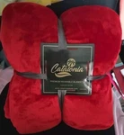 Catalonia Fleece Wearable Blanket Red For Adult Women Travel Wrap. Fixed Price $19.00.