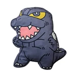 Godzilla Plush Throw Pillow Gray Kaiju Dinosaur Monster Decor 20IN Cushion. Fixed Price $24.99.