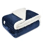 Soft Fuzzy Warm Cozy Throw Blanket With Fluffy Sherpa Fleece For Sofa Couch Bed. Fixed Price $61.99.