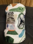 The Big One Star Wars Mandalorian Plush Throw Blanket 5FT By 6FT New. Fixed Price $8.50.