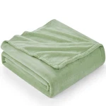 Hansleep Fleece Sage Green Xl Throw Blanket Super Soft Flannel Fuzzy Plush Cozy. Fixed Price $28.98.