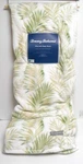 Tommy Bahama 50" X 70" Soft Throw Blanket Tropical Green And Beige Palm Ferns. Fixed Price $28.81.