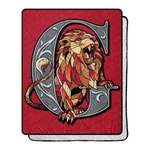Harry Potter Roar For Gryffindor Silk Touch Sherpa Throw Blanket, 40" X 50". Fixed Price $18.74.