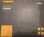 Deluxe Tefici Electric Heated Blanket Throw 3 Heating Levels & Auto Off New. Fixed Price $39.99.