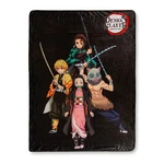 Surreal Entertainment Demon Slayer Group 45 X 60 Inch Fleece Throw Blanket Black. Fixed Price $64.17.