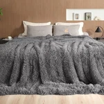 Pawque Luxury Faux Fur Throw Super Soft Oversized Blankets, 90X90. Fixed Price $69.24.