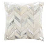 Safavieh Brea Metallic Cowhide Pillow, Reduced Price 2172738287 PLS223A-2020. Fixed Price $50.00.