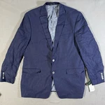 Lauren Ralph Neat Blue Ultraflex Blazer Suit Jacket 46L $350 Nwt. Fixed Price $224.99.