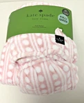 Kate Spade Full/queen Pink White Polka Dot Plush Blanket Soft Cozy. Fixed Price $59.95.