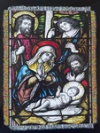 Northwest Woven Tapestry Nativity Throw Blanket, Baby Jesus. Fixed Price $37.88.