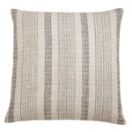 Saro Lifestyle Woven Striped Down Filled Throw Pillow, 22", Off-white. Fixed Price $44.76.