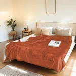 Electric Heated Blanket Throw Size 50"X60" Flannel & Sherpa Fabric Dual-sid.... Fixed Price $41.91.