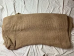 Casaluna Full/queen Chunky Knit Bed Blanket Warm Brown Sweater Machine Wash. Fixed Price $20.30.