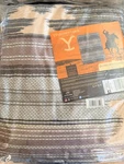 Northwest Yellowstone Silk Touch Sherpa Throw Blanket, 60" X 80", Western Ombre. Fixed Price $25.00.