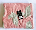 New Safavieh Bunny Hop Knit Textures & Weaves Blossom Vanilla Grey Throw 50"X60". Fixed Price $24.95.