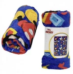 Mickey Mouse Soft Silky Fleece Throw 40"X50" Kids Blanket. Fixed Price $12.99.